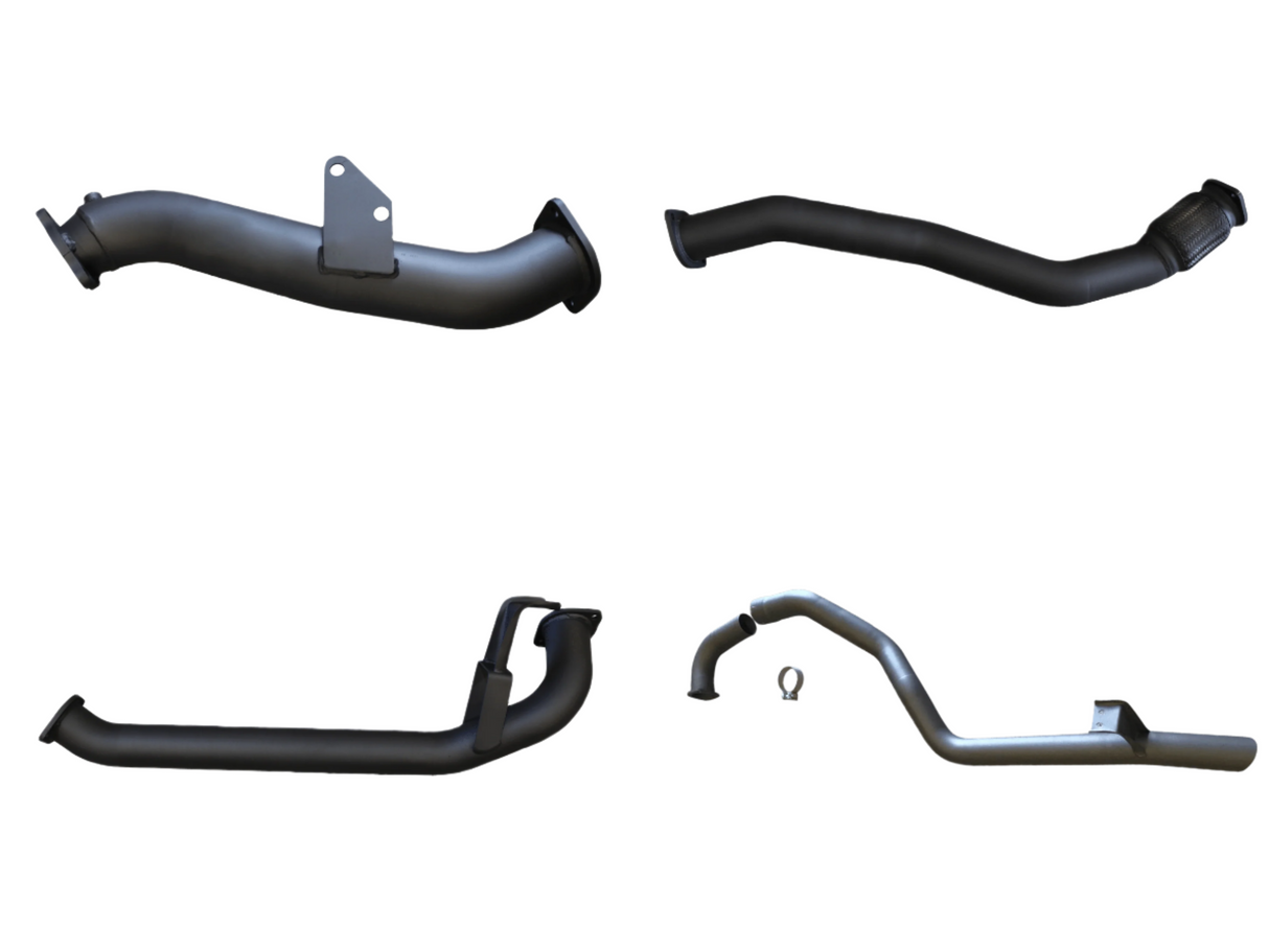 Manta | 3″ Turbo Back Exhaust without Muffler (DTS Turbo) | Toyota Landcruiser HZJ105 4.2L 1HZ Diesel Wagon 1998–2007
