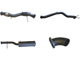 Manta | 3in Turbo Back Exhaust System Standard Exit | Volkswagen Amarok 2.0L Bi-Turbo Ute 2011–2012 (Early Model)