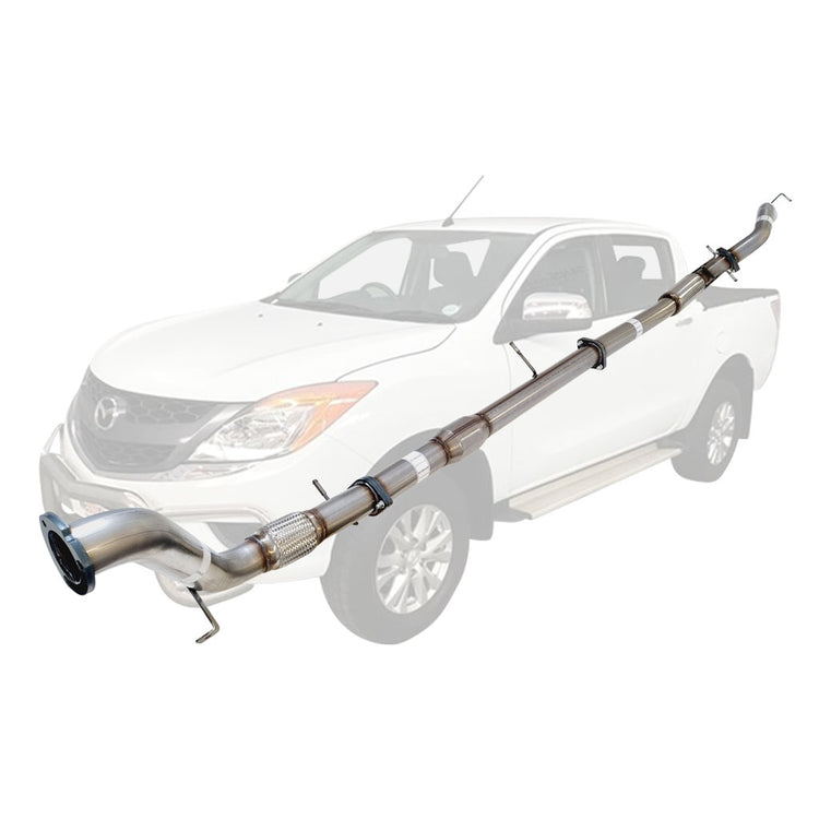 ESA | 3" Turbo Back Exhaust | Mazda BT50 UP UR 3.2L 2011 - 9/2016 | MZ248-HO