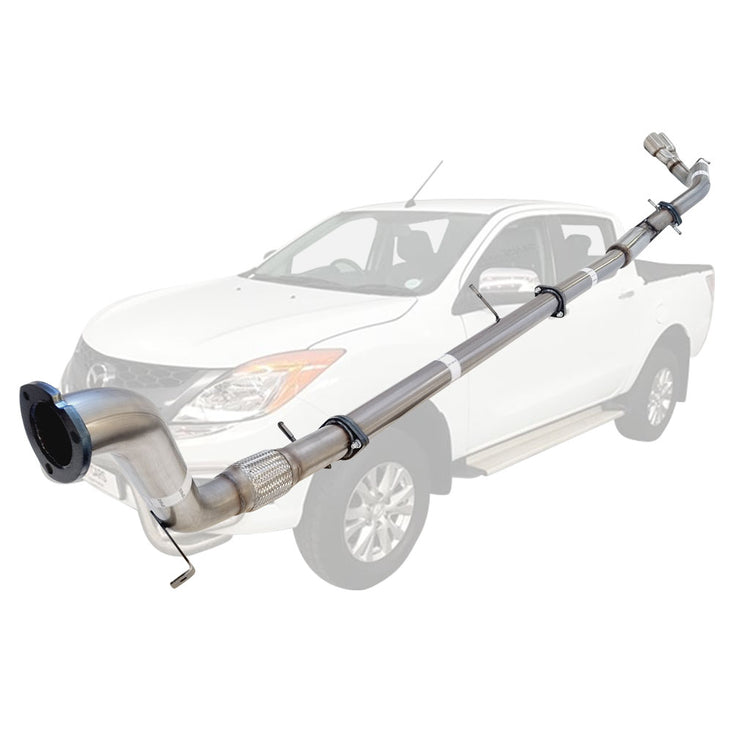 ESA | 3" Turbo Back Exhaust | Mazda BT50 UP UR 3.2L 2011 - 9/2016 | MZ248-HO