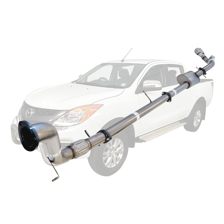 ESA | 3" Turbo Back Exhaust | Mazda BT50 UP UR 3.2L 2011 - 9/2016 | MZ248-HO