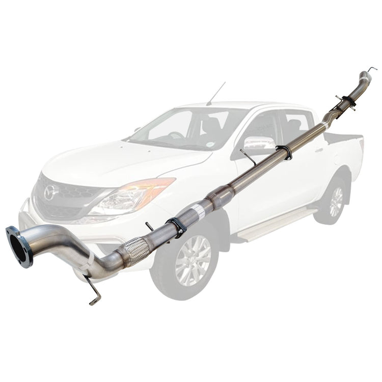 ESA | 3" Turbo Back Exhaust | Mazda BT50 UP UR 3.2L 2011 - 9/2016 | MZ248-HO