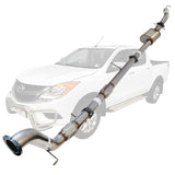 ESA | 3" Turbo Back Exhaust | Mazda BT50 UP UR 3.2L 2011 - 9/2016 | MZ248-HO