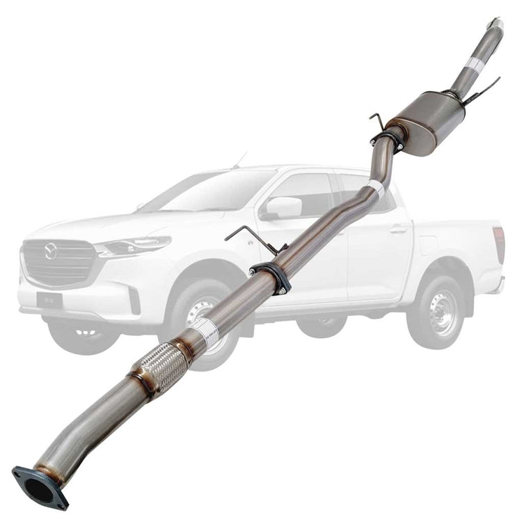 ESA | 3" DPF Back Exhaust | Mazda BT-50 TF 3.0L 2021 Onwards | MZ257-PO