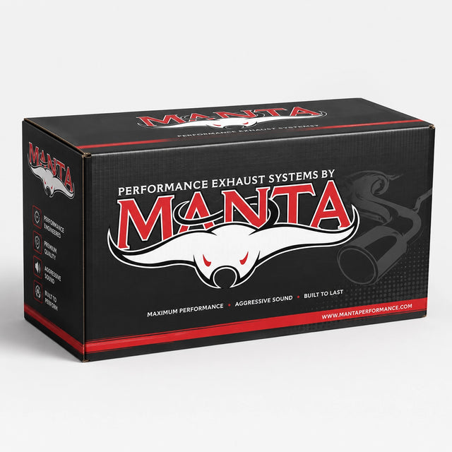 Manta | 3″ Turbo Back Exhaust without Cat & Muffler | Nissan Navara D22 3.0L Ute 2000–2006