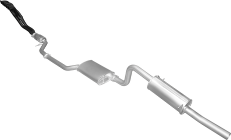 Manta | 2.5in Single Full System with Muffler/Muffler | Ford Falcon BA BF 6 Cylinder Ute 2002–2008