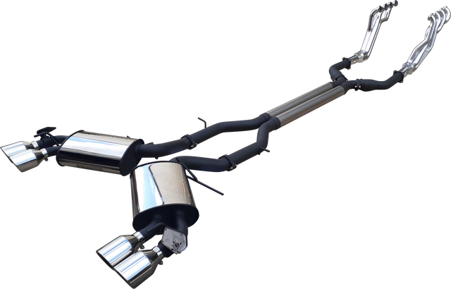 Manta | Twin 3" Full Exhaust System with 1 7/8" Headers | Chevrolet Camaro 6th Gen 6.2L V8 Coupe | 2016–2022