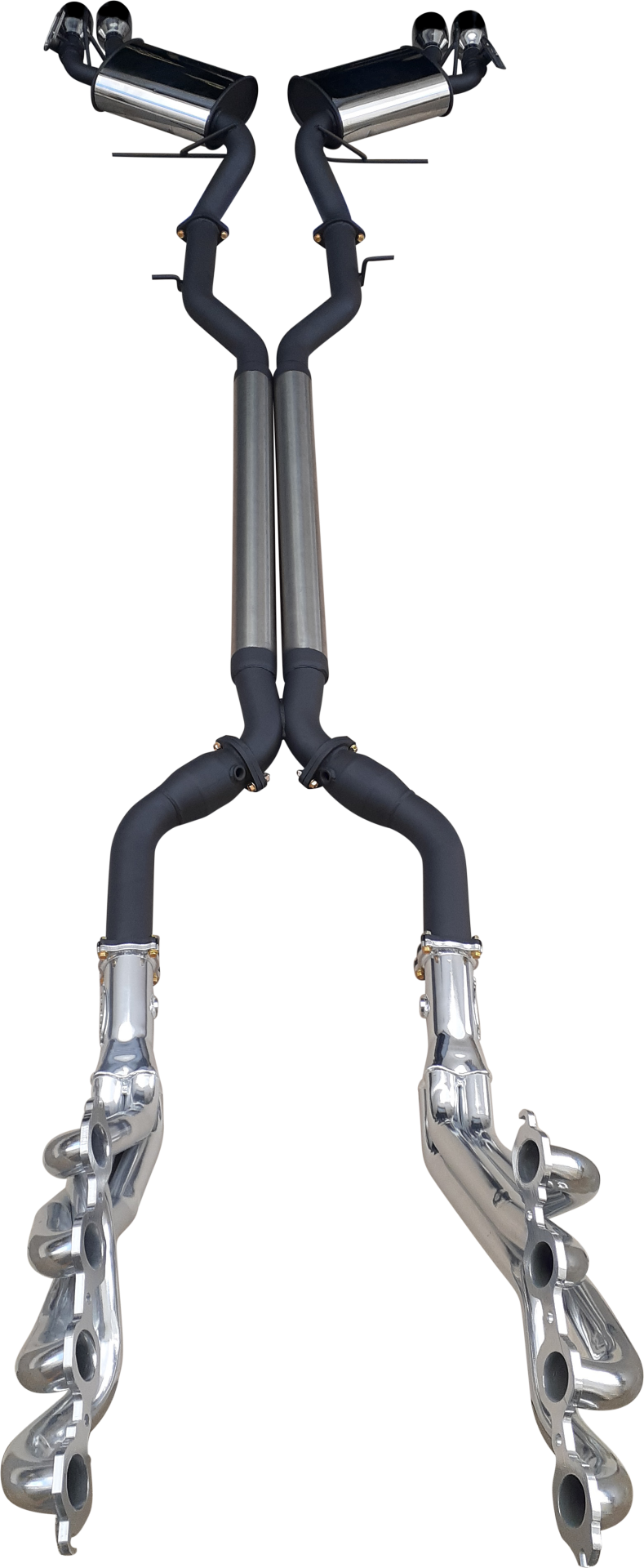 Manta | Twin 3" Full Exhaust System with 1 7/8" Headers | Chevrolet Camaro 6th Gen 6.2L V8 Coupe | 2016–2022
