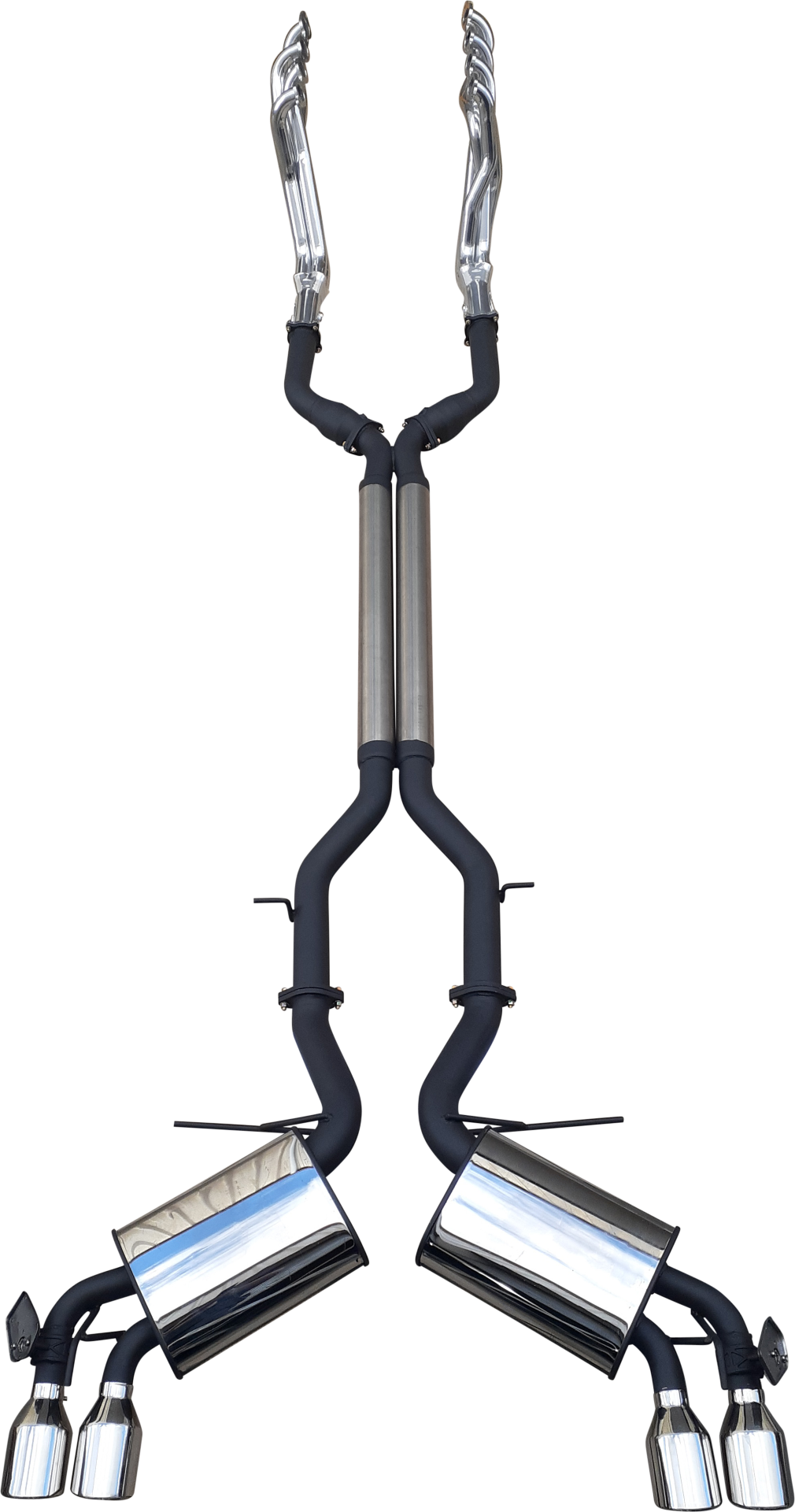 Manta | Twin 3" Full Exhaust System with 1 7/8" Headers | Chevrolet Camaro 6th Gen 6.2L V8 Coupe | 2016–2022