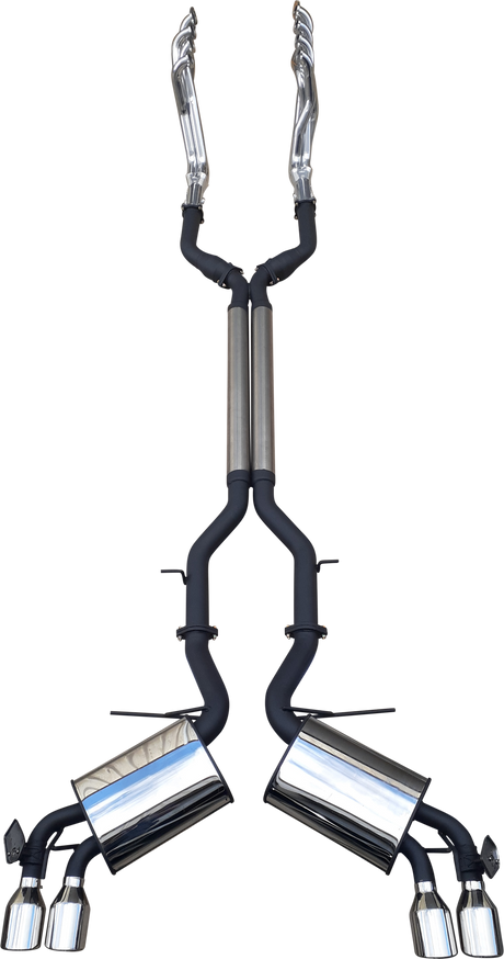 Manta | Twin 3" Full Exhaust System with 1 7/8" Headers | Chevrolet Camaro 6th Gen 6.2L V8 Coupe | 2016–2022