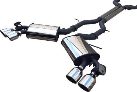Manta | Twin 3" Full Exhaust System with 1 7/8" Headers | Chevrolet Camaro 6th Gen 6.2L V8 Coupe | 2016–2022