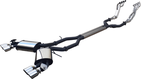 Manta | Twin 3" Full Exhaust System with 1 7/8" Headers | Chevrolet Camaro 6th Gen 6.2L V8 Coupe | 2016–2022