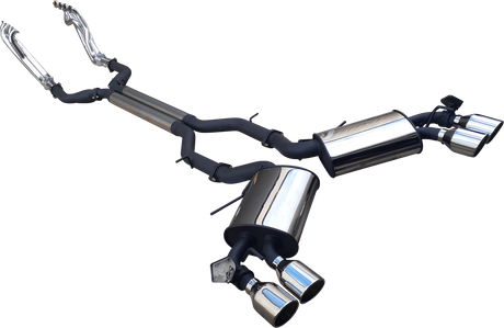 Manta | Twin 3" Full Exhaust System with 1 7/8" Headers | Chevrolet Camaro 6th Gen 6.2L V8 Coupe | 2016–2022