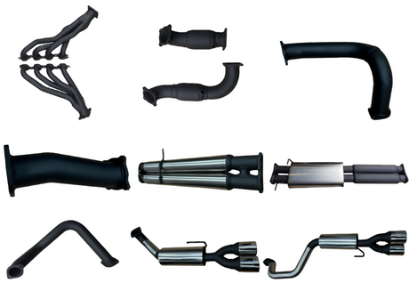 Manta | Twin 3" Full Exhaust System with 1 3/4" Headers | Chevrolet Silverado 1500 6.2L V8 Ute | 2019–2024