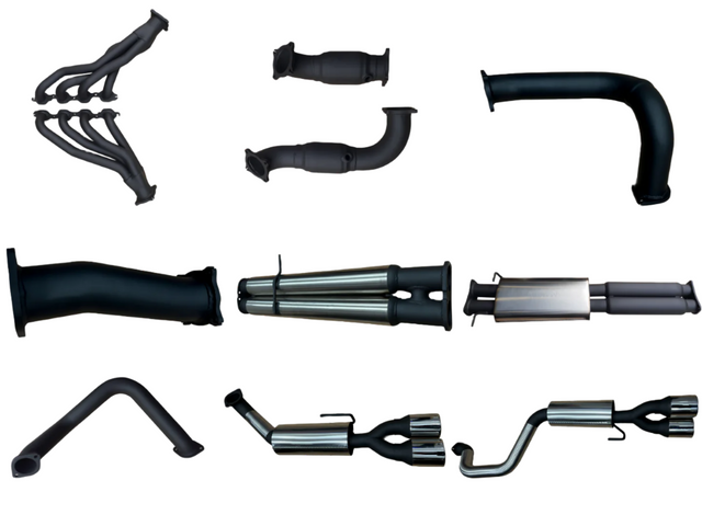 Manta | Twin 3" Full Exhaust System with 1 3/4" Headers | Chevrolet Silverado 1500 6.2L V8 Ute | 2019–2024