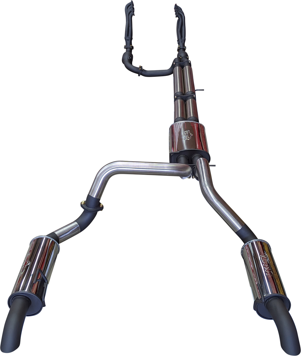 Manta | Twin 3" Full Exhaust System with 1 3/4" Headers | Chevrolet Silverado 1500 6.2L V8 Ute | 2022–2024