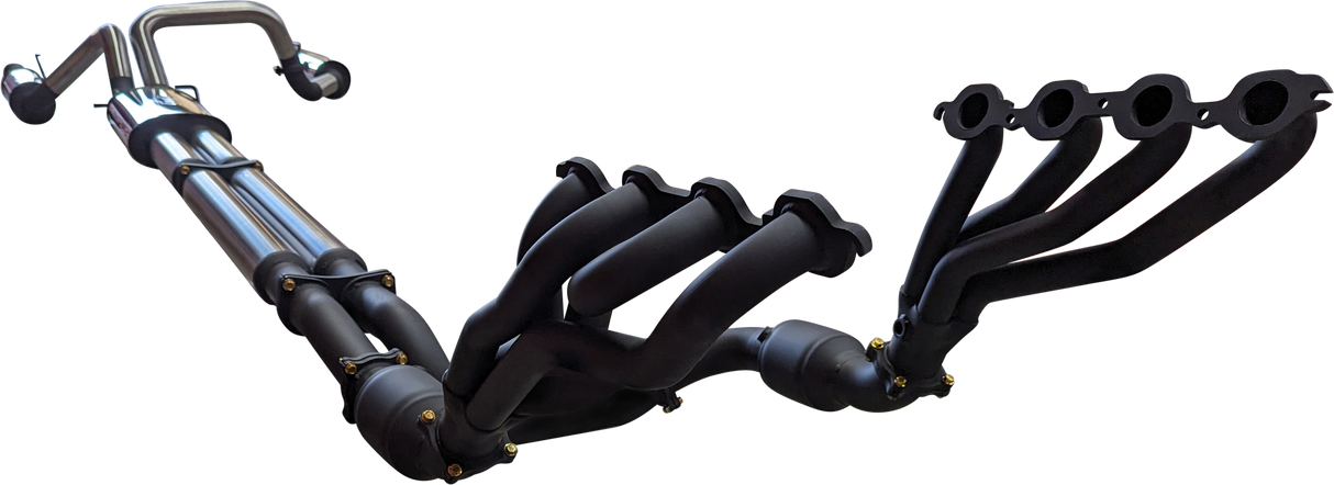 Manta | Twin 3" Full Exhaust System with 1 3/4" Headers | Chevrolet Silverado 1500 6.2L V8 Ute | 2022–2024
