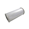 Lukey - 2.25" Megaflow Muffler C/C 12"x5" Round 430 Stainless Steel