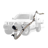 ESA | 3" Turbo Back Exhaust | Nissan Patrol GU Y61 3L ZD30 Ute 2000-16
