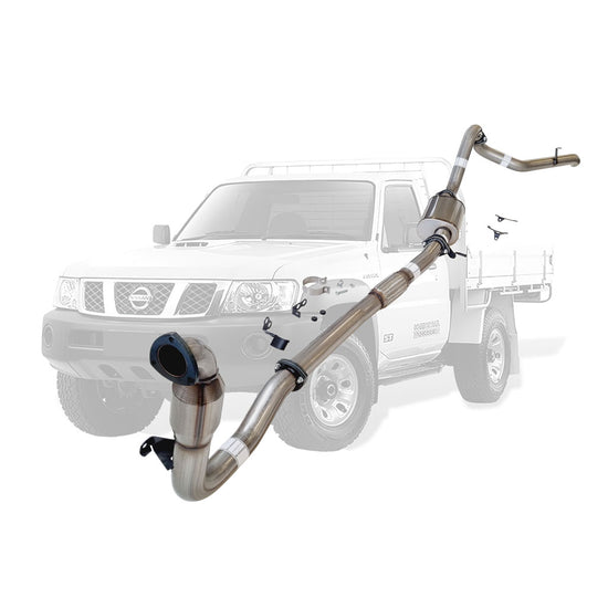 ESA | 3" Turbo Back Exhaust | Nissan Patrol GU Y61 3L ZD30 Ute 2000-16