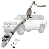 ESA | 3" Turbo Back Exhaust Cast Dump | Nissan Patrol GU Y61 TD42 Wagon