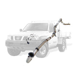 ESA | 3" Dump Pipe Back Exhaust | Nissan Patrol GU Y61 4.2L Ute 1996-2006
