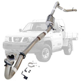 ESA | 3" Turbo Back Exhaust | Nissan Patrol Y61 GU 4.2L Ute Cast Dump 1996 - 2006