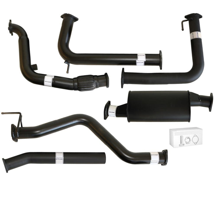 ESA | 3" Turbo Back Exhaust | Nissan Navara D40 2.5L Ute 2007 - 2016 | NI219-HC
