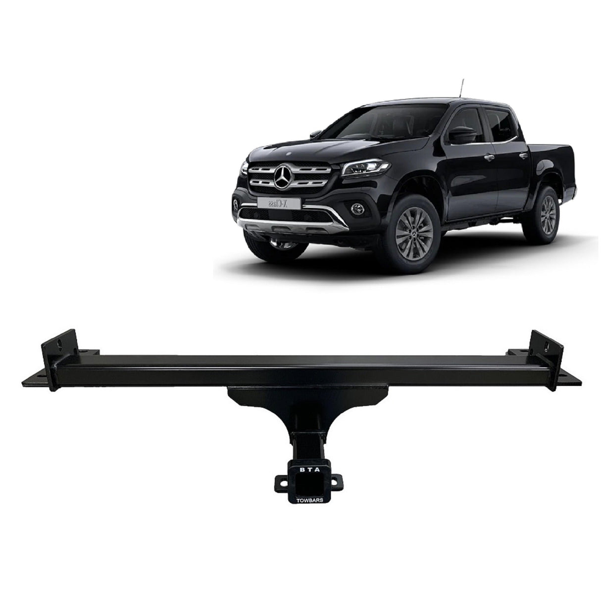 BTA MercedesBenz XClass Ute (03/2017 05/2020) Heavy Duty Towbar 3500/350kg Capacity