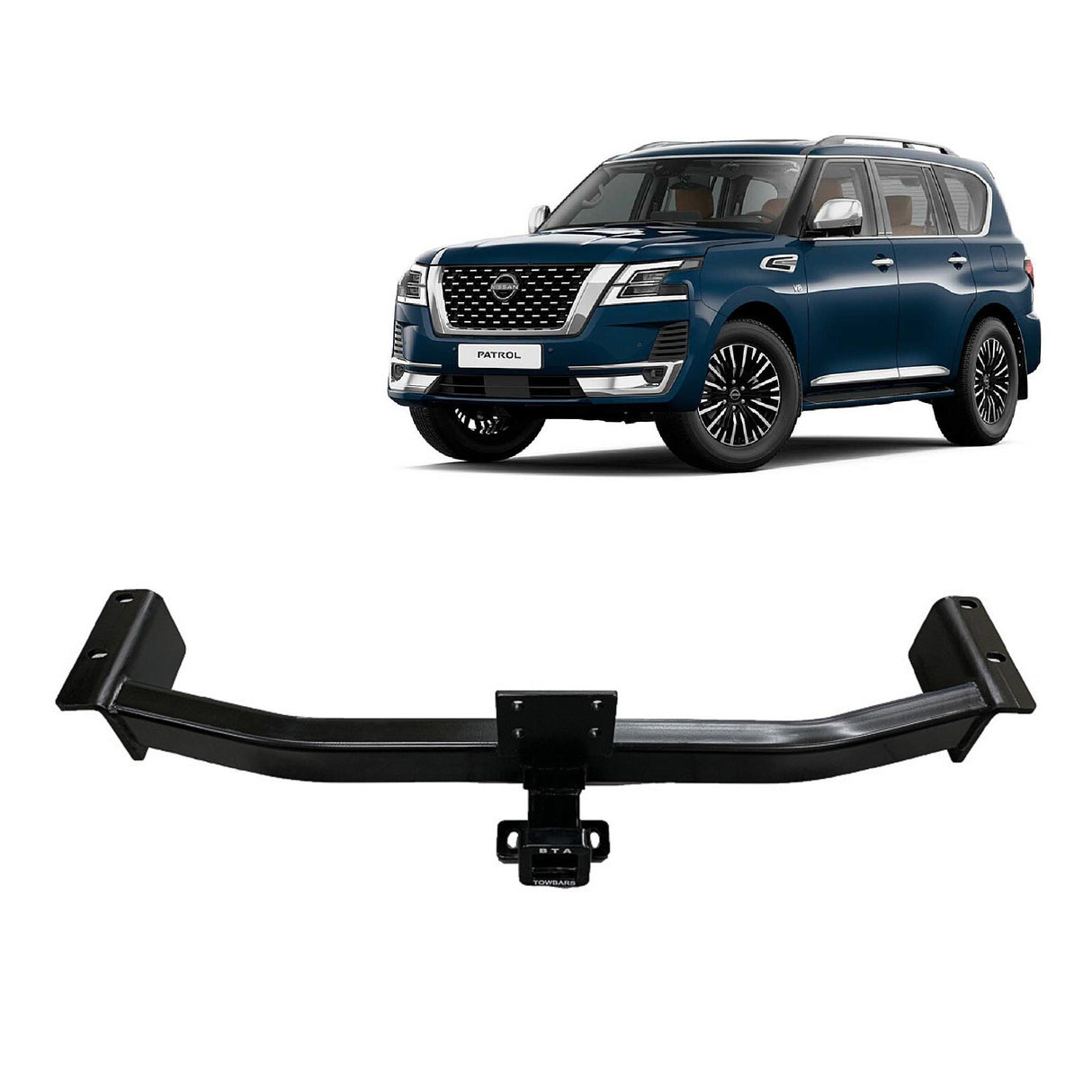 BTA Nissan Patrol Y62 (01/2013 – On) Heavy Duty Towbar 3500/350kg Capacity