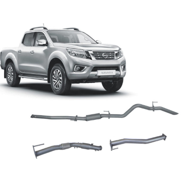Redback Extreme Duty - Nissan Navara D23 NP300 (2015 - 2021) Turbo Back Exhaust with Highflow Cat