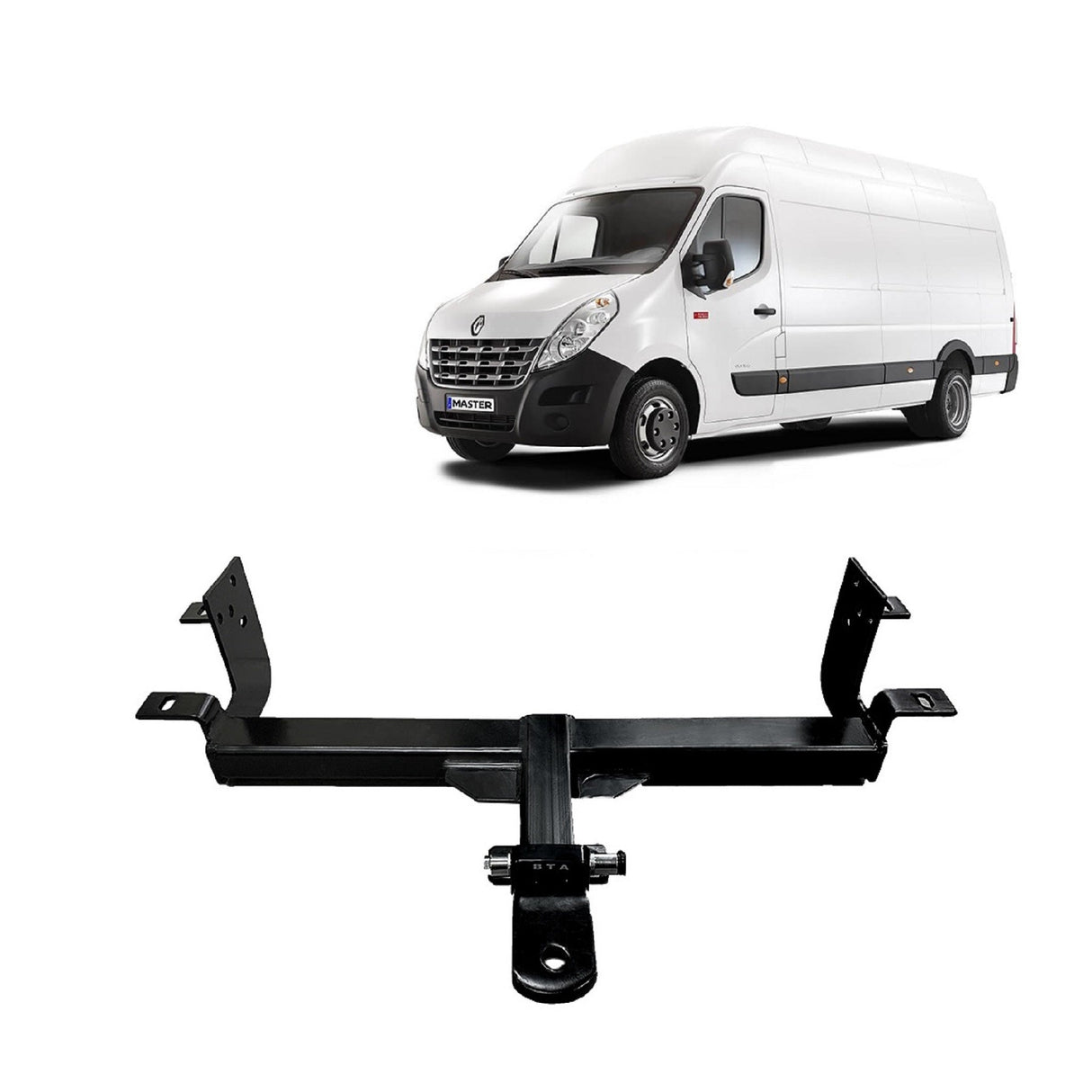 BTA Renault Master Van (06/2011 – On) Heavy Duty Towbar 2500/200kg Capacity