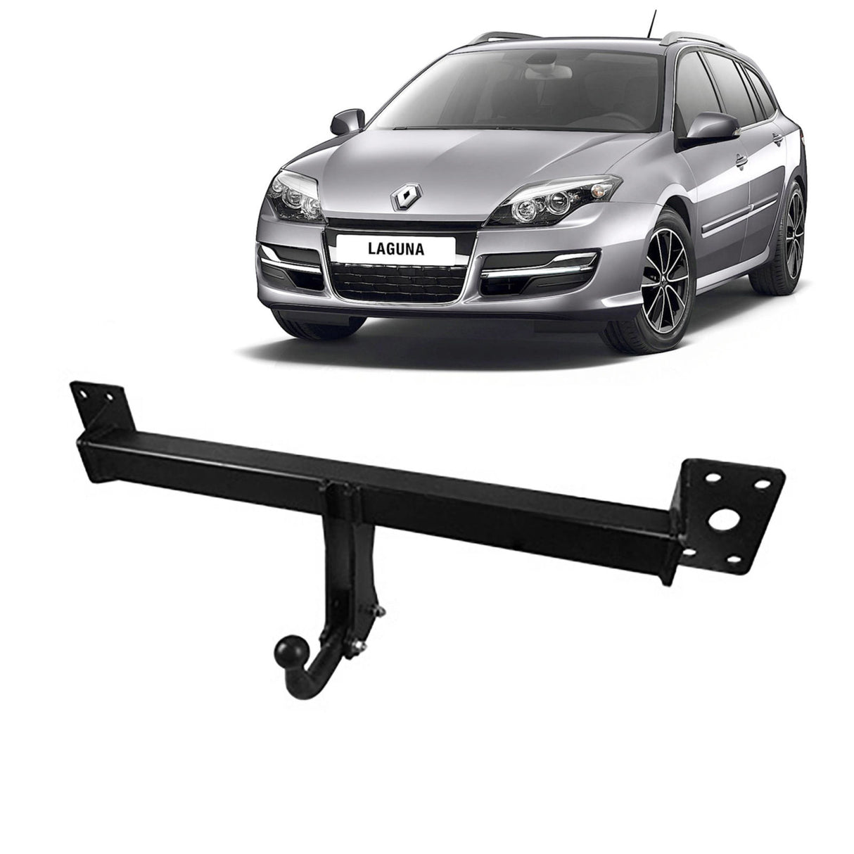 TAG - Renault Laguna KT01, KT08, KT09, KT0K, KT12, KT1D, KT1W (2007 - 2015) Wagon European Towbar