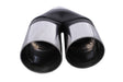 Y Piece Exhaust Tip - 3 1/2" Inch (In) 3 1/2" Inch (Out) 228mm Long