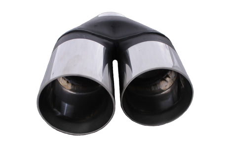 Y Piece Exhaust Tip - 3 1/2" Inch (In) 3 1/2" Inch (Out) 228mm Long