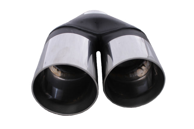Y Piece Exhaust Tip - 3 1/2" Inch (In) 3 1/2" Inch (Out) 228mm Long