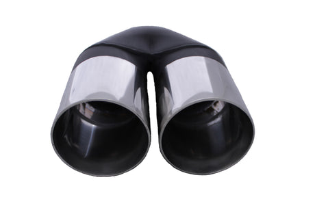 Y Piece Exhaust Tip - 3 1/2" Inch (In) 3 1/2" Inch (Out) 228mm Long