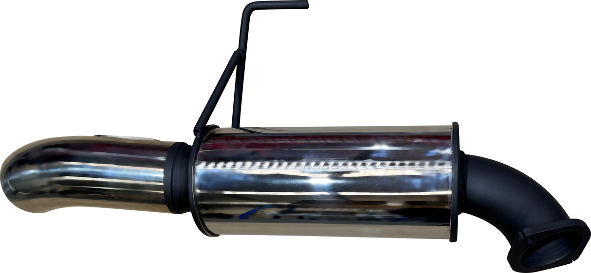 Manta | 3″ Rear Muffler with 4″ Dump Tip | Toyota Landcruiser 300 Series V6 FJA300R Wagon 2021–2025