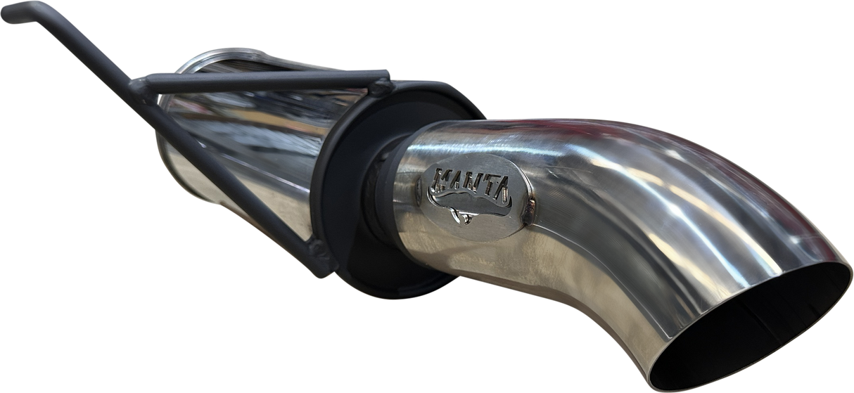 Manta | 3″ Rear Muffler with 4″ Dump Tip | Toyota Landcruiser 300 Series V6 FJA300R Wagon 2021–2025