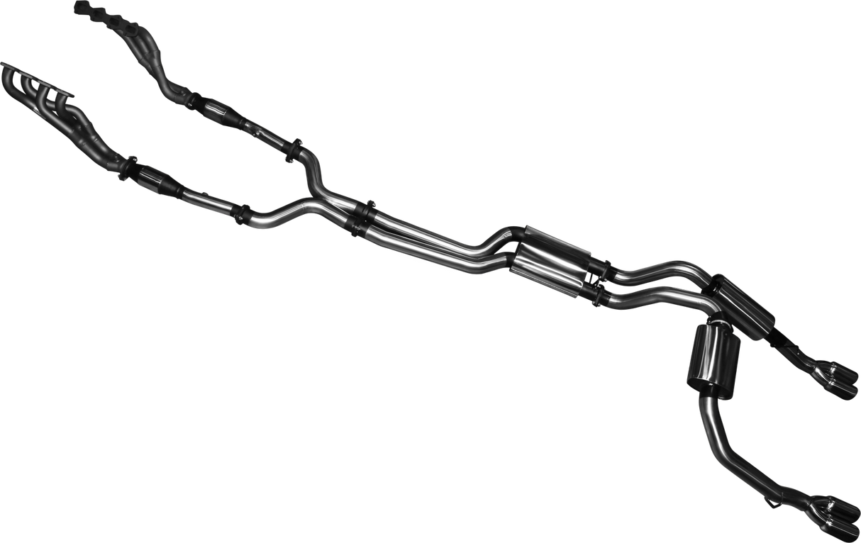 Manta | Twin 3in Full Exhaust System with Extractors | Ford Falcon FPV 5.4L V8 XR8 Pursuit Ute 2002–2008