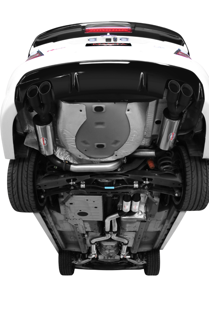 Manta | Twin 3″ Full Exhaust System with Extractors Hotdog/Muffler | Ford FG GT 5.0L V8 Sedan 2010–2016