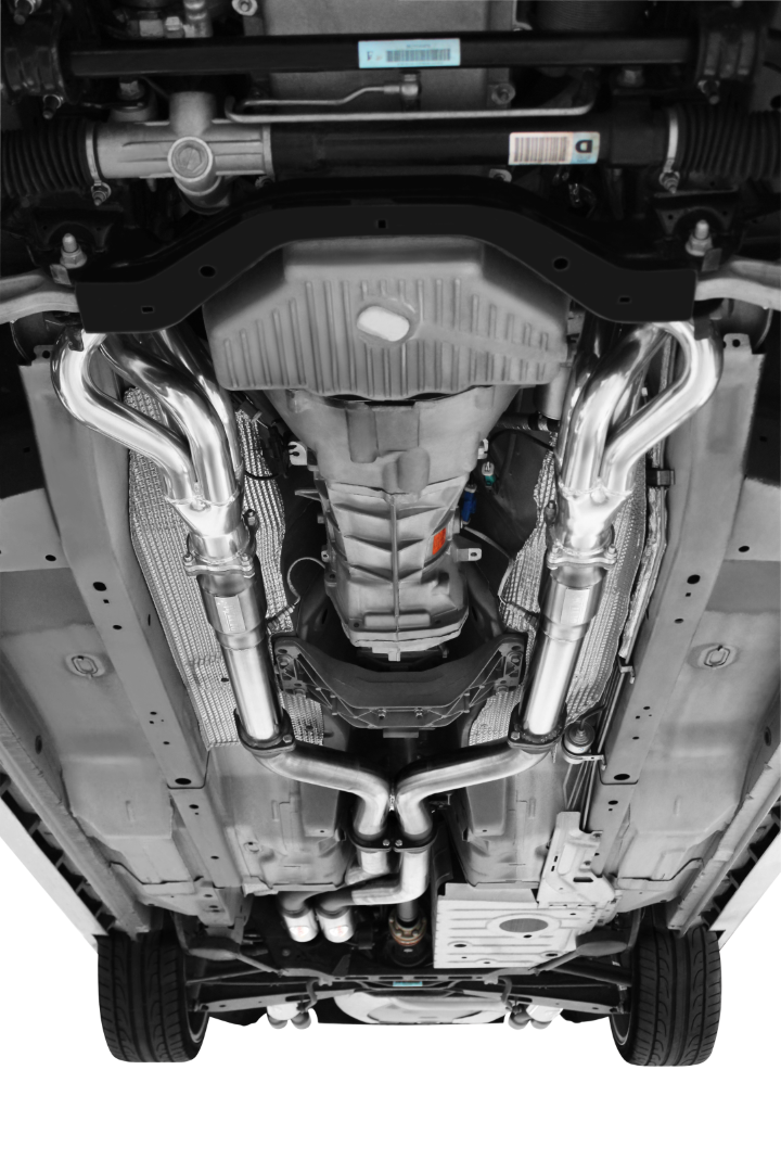 Manta | Twin 3″ Full Exhaust System with Extractors Hotdog/Muffler | Ford FG GT 5.0L V8 Sedan 2010–2016