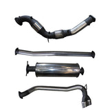 Manta | 3″ Turbo Back With Cat With Muffler Twin Tip Side Exit | Ford PX2 Ranger 3.2L Ute 2015–2022
