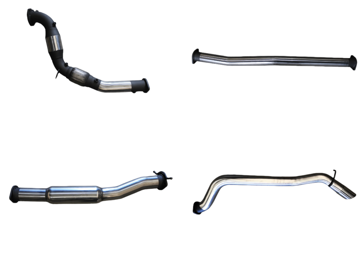 Manta | 3″ Turbo Back With Cat With Hotdog | Ford PX2 Ranger 3.2L Ute 2015–2022