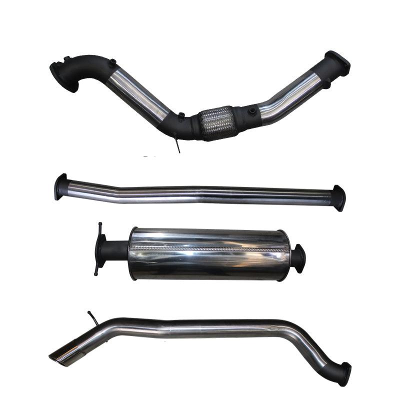 Manta | 3″ Turbo Back Without Cat With Muffler | Ford PX2 Ranger 3.2L Ute 2015–2022