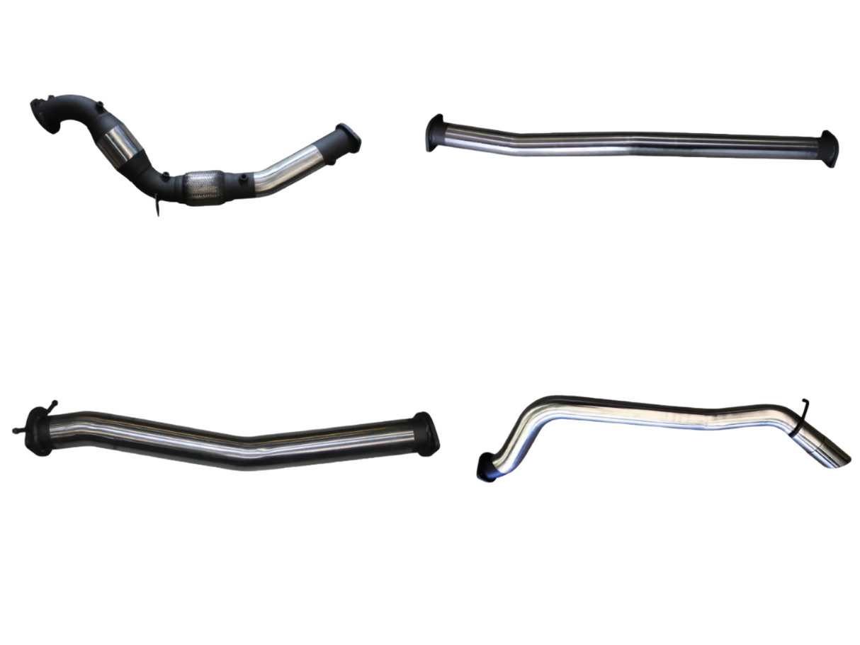 Manta | 3″ Turbo Back With Cat Without Muffler | Ford PX2 Ranger 3.2L Ute 2015–2022