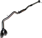 Manta - Ford Ranger Next Gen T6.2 V6 - DPF Back - 3" Single Stainless Exhaust with Twin Tip Side Exit- with Centre Hotdog