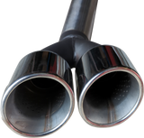 Manta - Ford Ranger Next Gen T6.2 V6 - DPF Back - 3" Single Stainless Exhaust with Twin Tip Side Exit- with Centre Hotdog