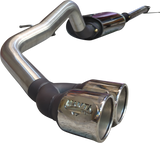 Manta - Ford Ranger Ute 	Next Gen T6.2 4cyl 2.0 Bi-Turbo (2022-2024) - DPF Back - 3" Single Stainless Exhaust with Twin Tip Side Exit - with Centre Muffler