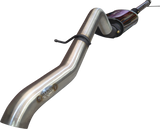 Manta - Ford Ranger Ute Next Gen T6.2 4cyl 2.0 Bi-Turbo (2022-2024) - DPF Back - 3" Single Stainless Exhaust with Single Tip - with Centre Muffler